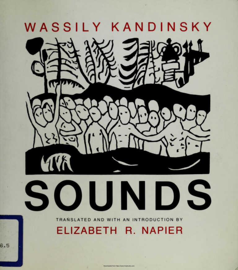 Sounds PDF - Vassily Kandinsky 1 Wassily Kandinsky Sounds Kitap Kapağı