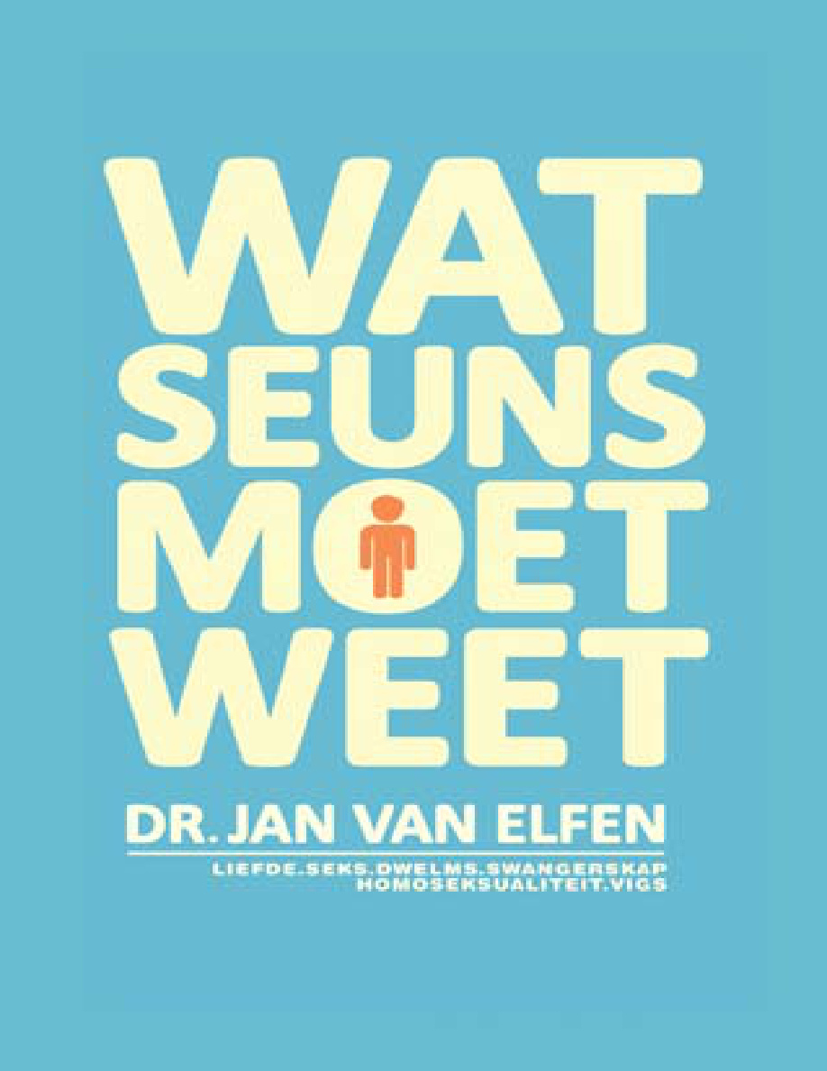 Wat seuns moet weet Jan van Elfen Kitap Kapağı