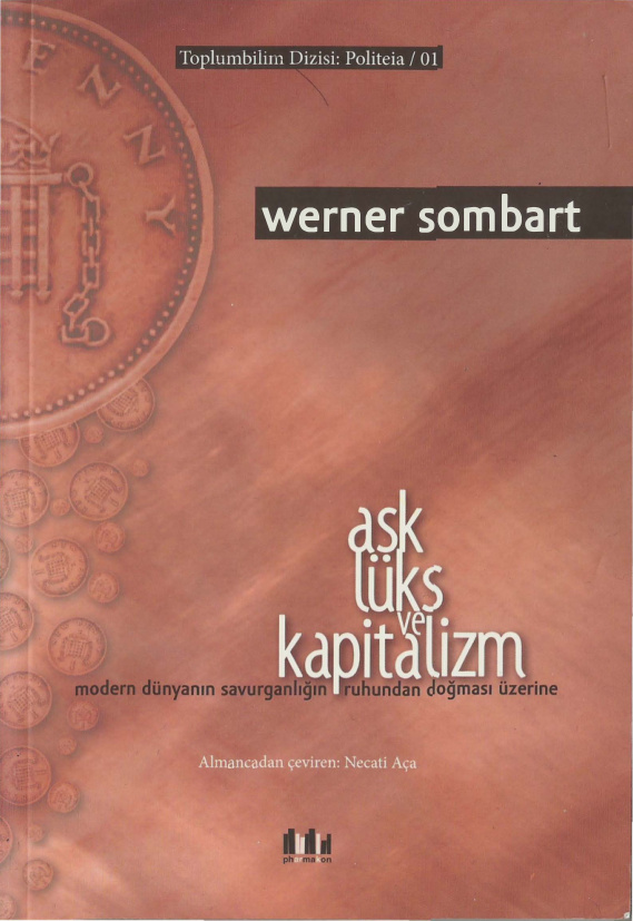 Aşk Lüks ve Kapitalizm PDF – Werner Sombart