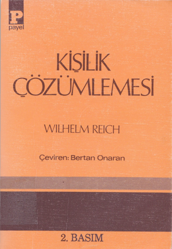 Kişilik Çözümlemesi PDF – Wilhelm Reich