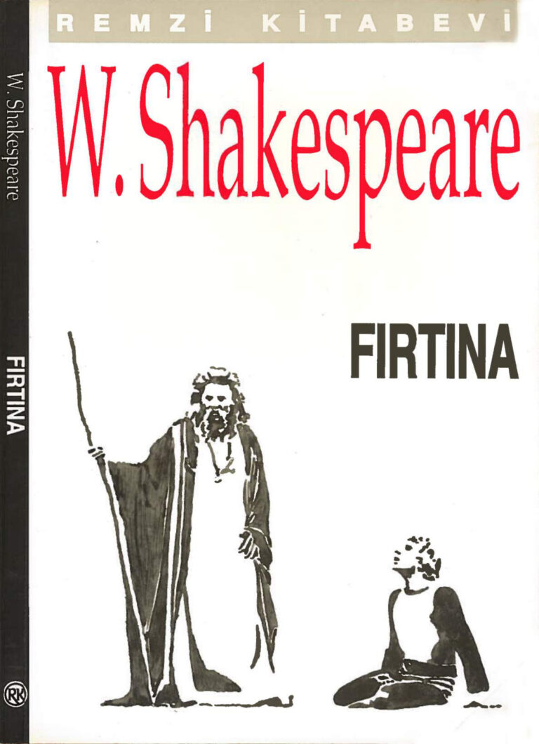 William Shakespeare Fırtına Remzi Kitabevi Kitap Kapağı