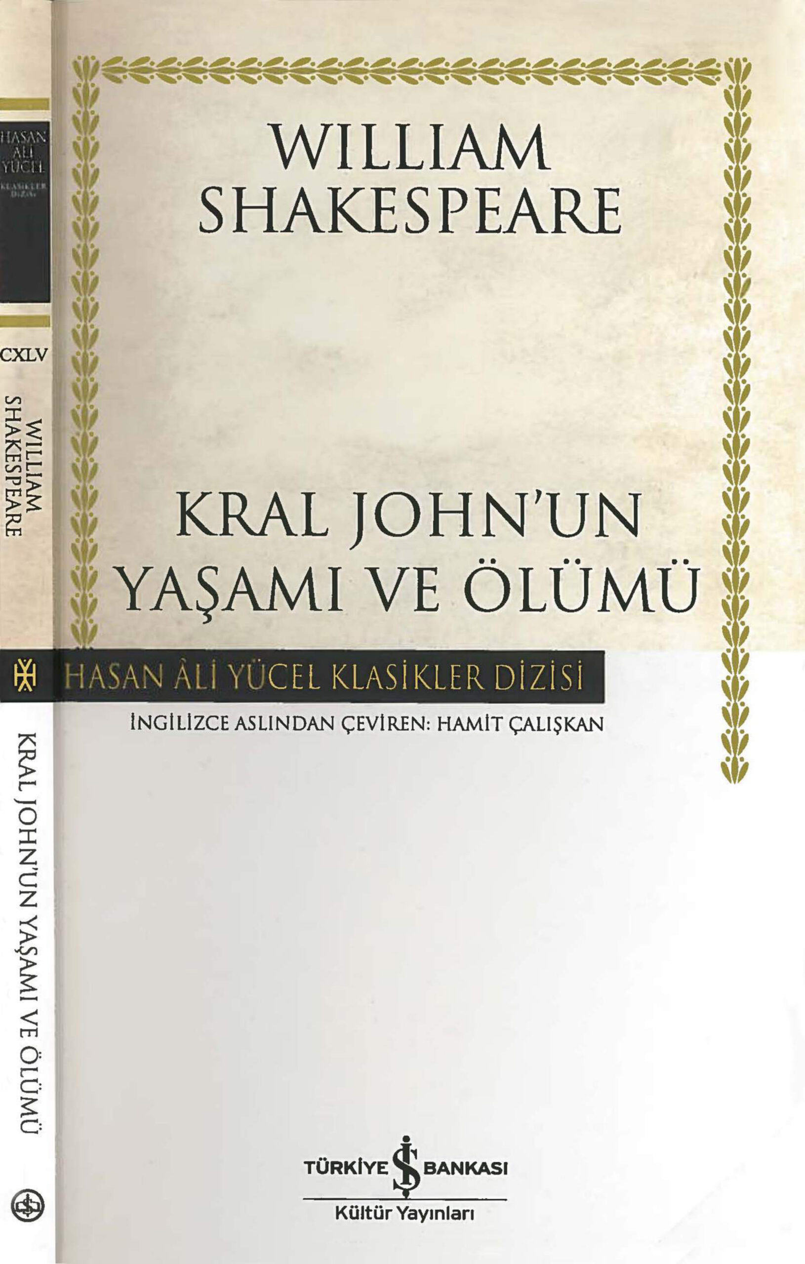 Kral John’un Yaşamı ve Ölümü PDF – William Shakespeare