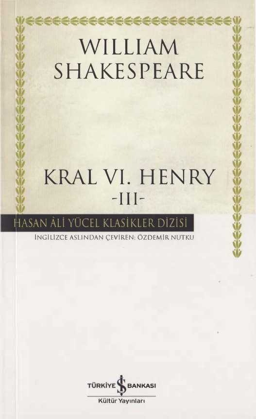 Kral VI. Henry III PDF – William Shakespeare