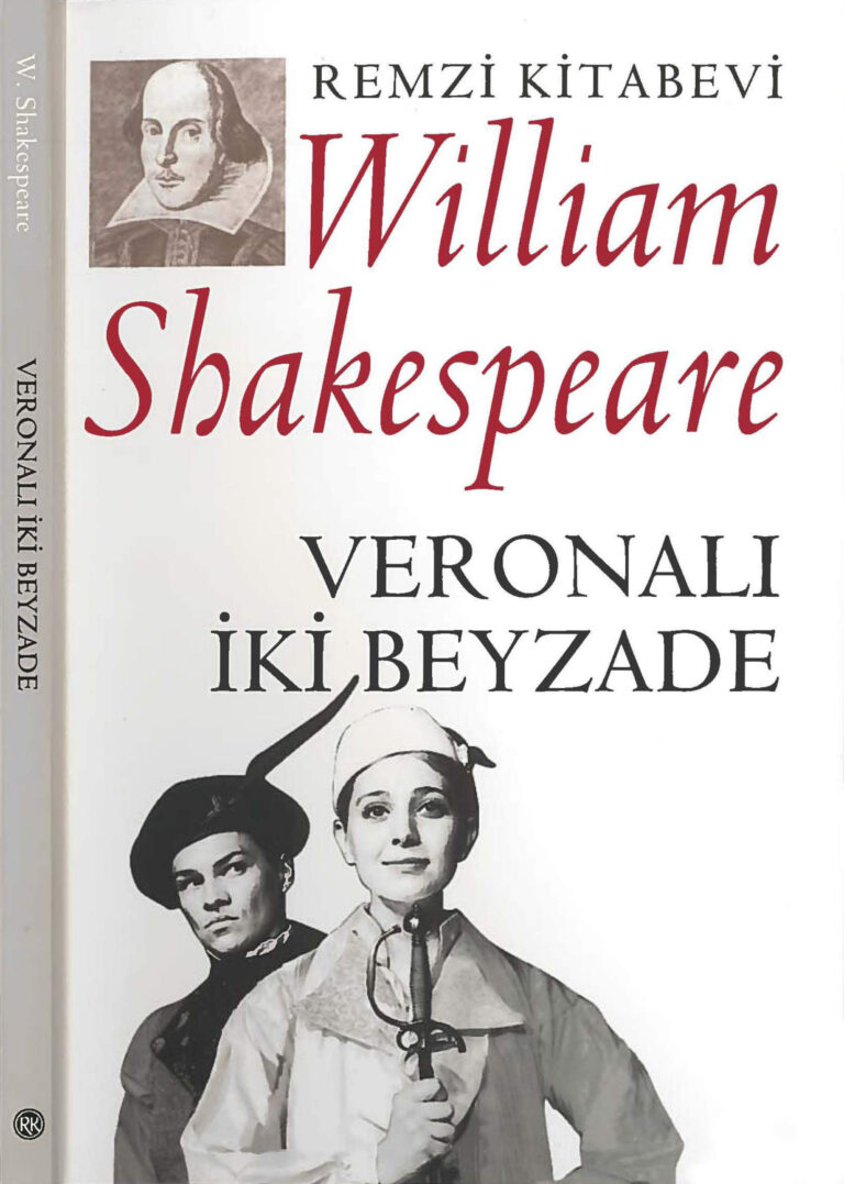 William Shakespeare Veronalı İki Beyzade Remzi Kitabevi Kitap Kapağı
