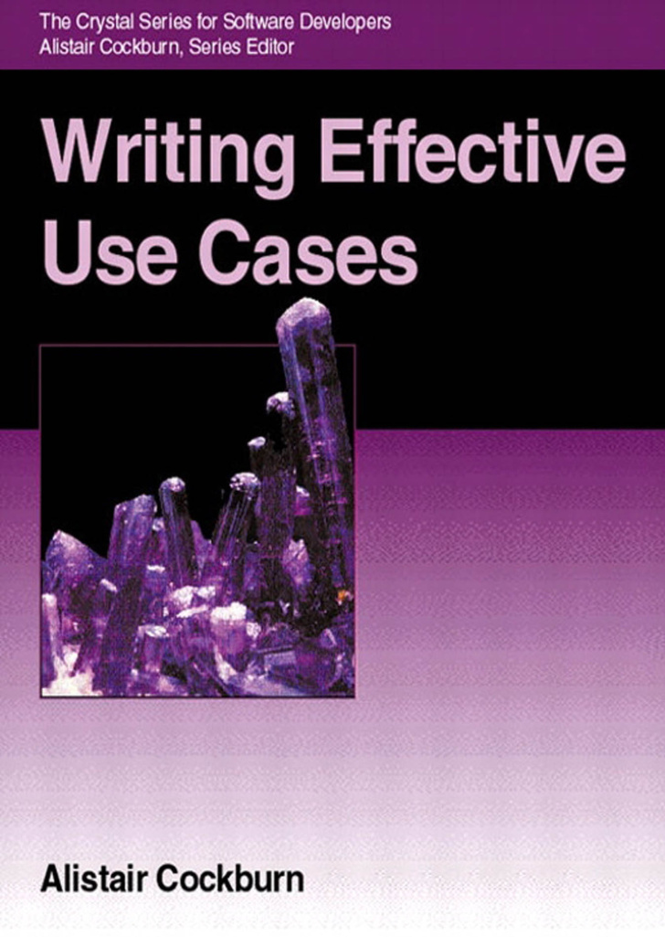Writing Effective Use Cases PDF – Alistair Cockburn