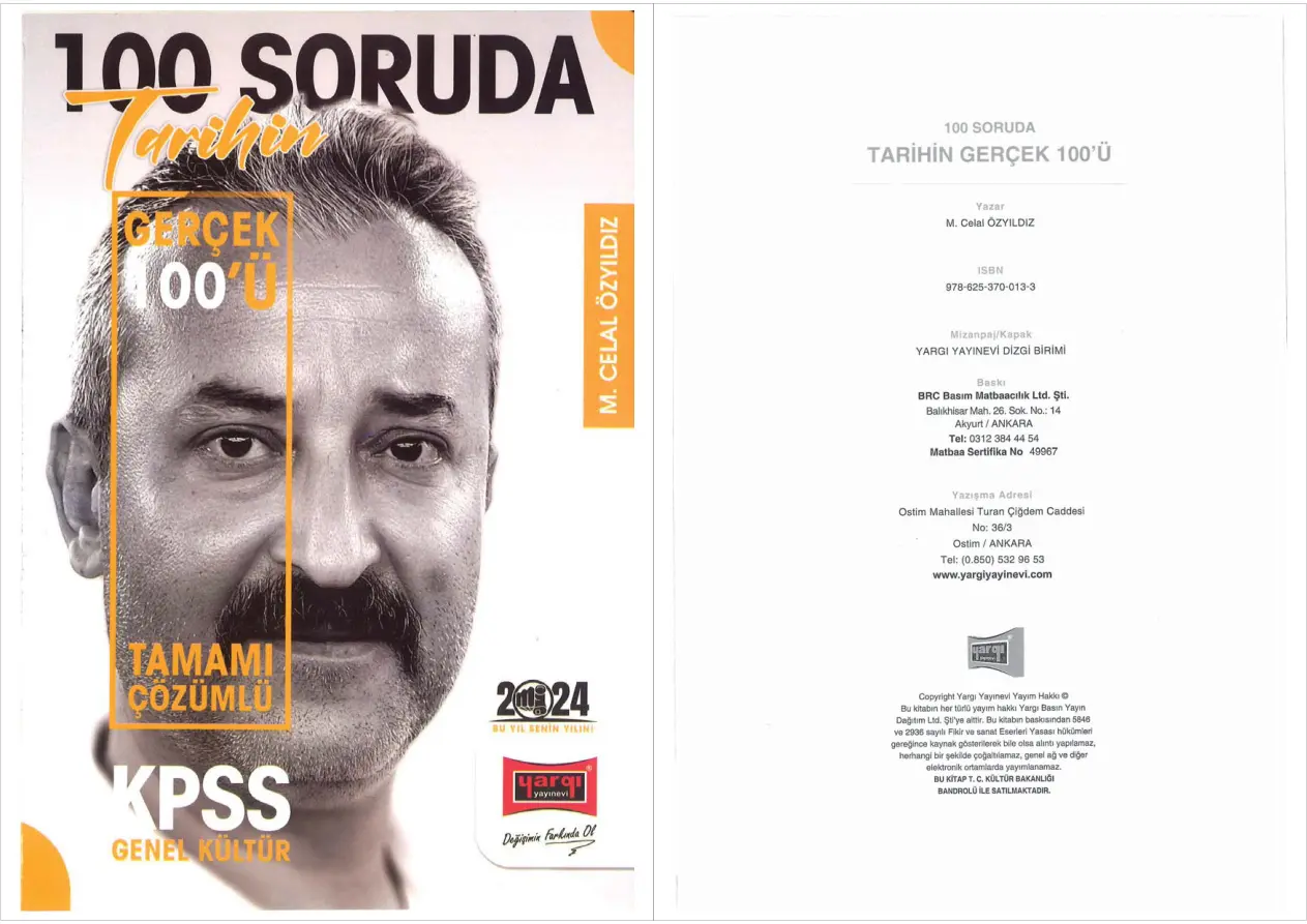 YARGI 100 SORUDA TARİH 2024 PDF – Kolektif