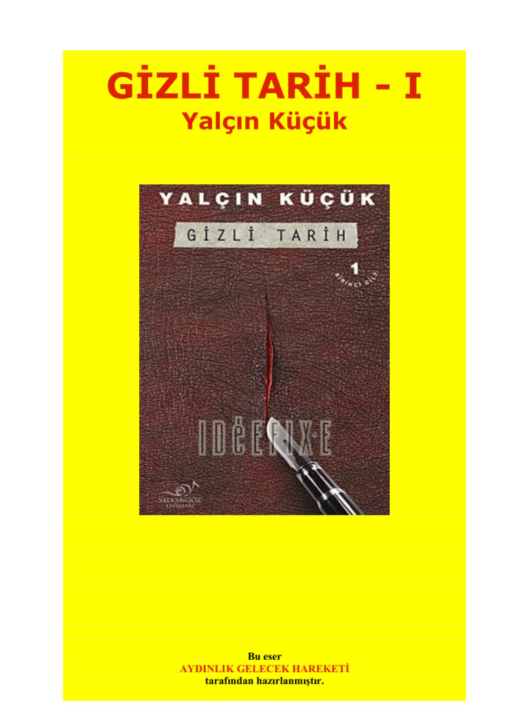Yalcin Kucuk Gizli Tarih Kitap Kapağı