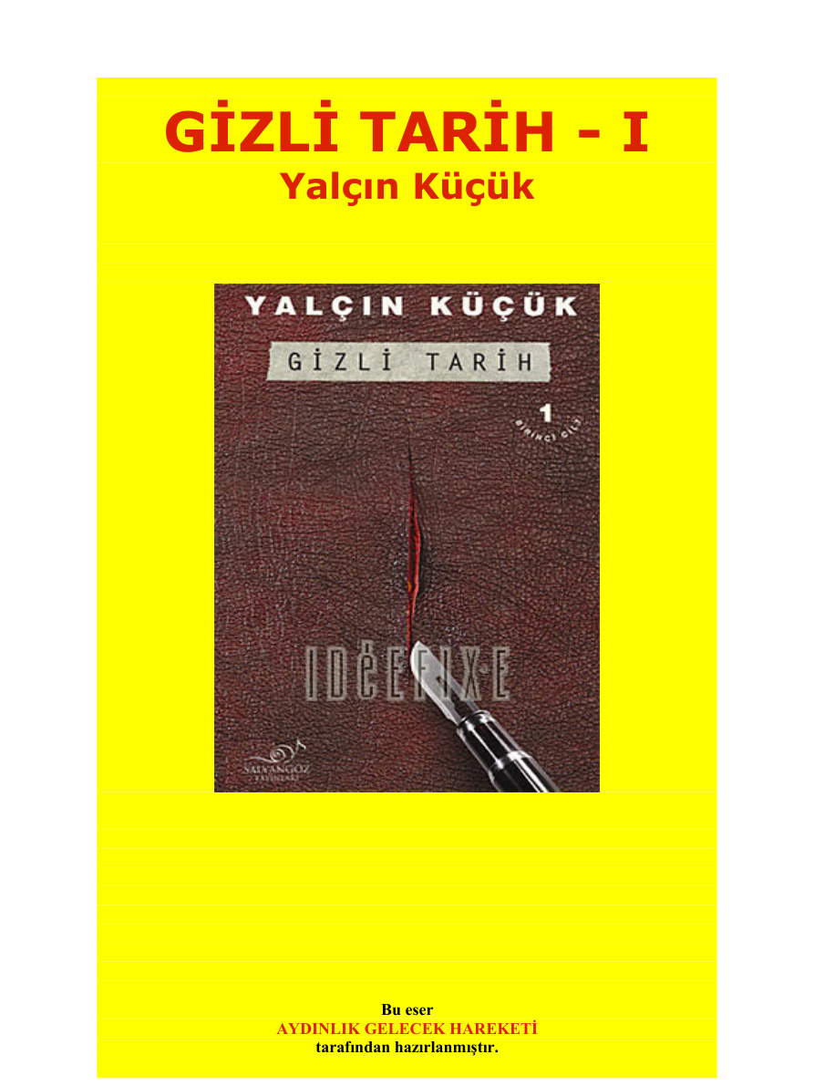 temp Yalcin Kucuk Gizli Tarih 1kitap1.com