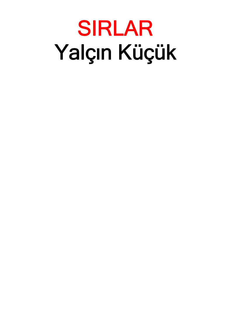 temp Yalcin Kucuk Sirlar 1kitap1.com