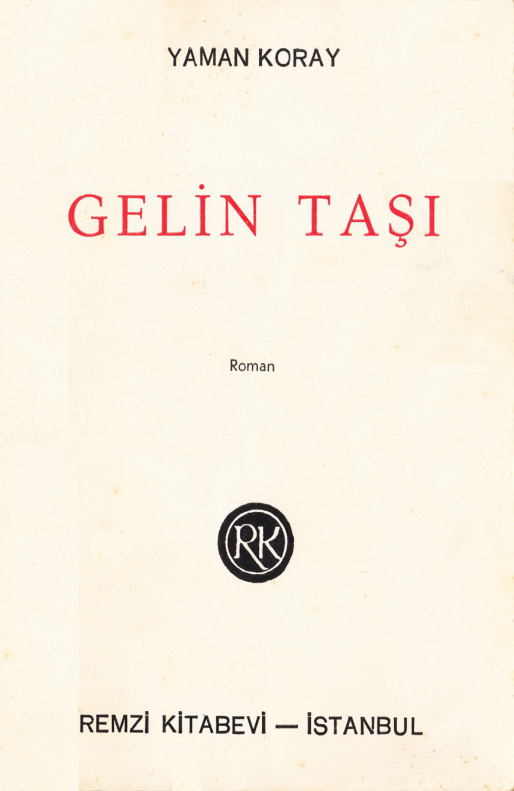 temp Yaman Koray Gelin Tasi Remzi Kitabevi 1kitap1.com