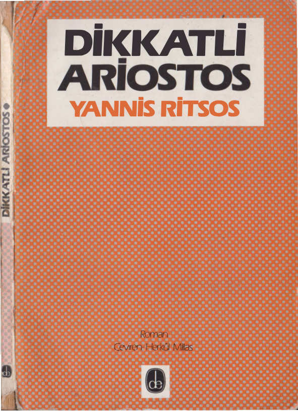 Dikkatli Ariostos PDF – Yannis Ritsos