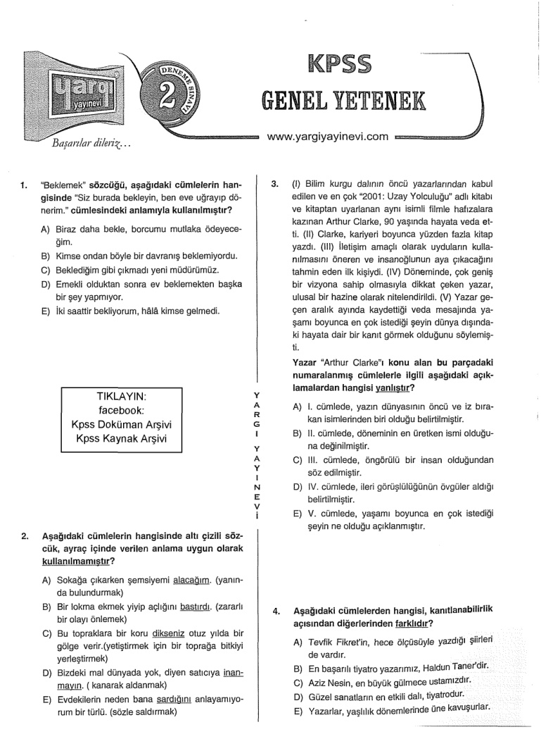 Yargı 2018 Tg2 GyGk PDF – Kolektif