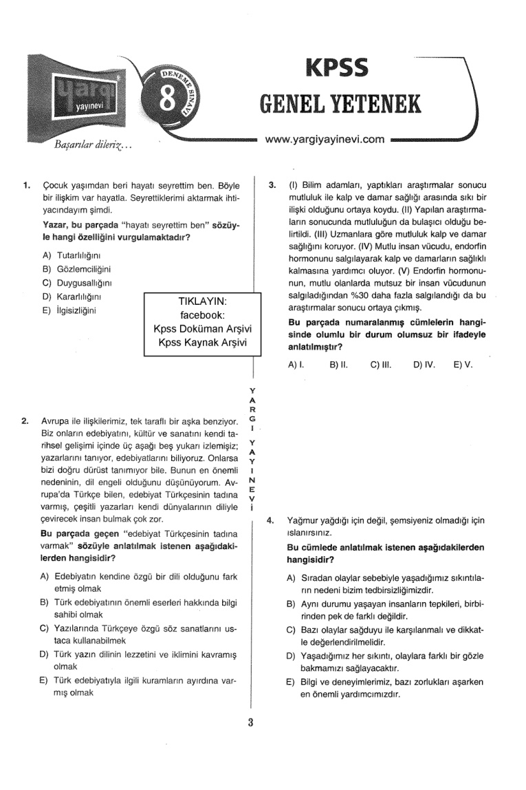 Yargı 2018 Tg8 GyGk PDF – Kolektif