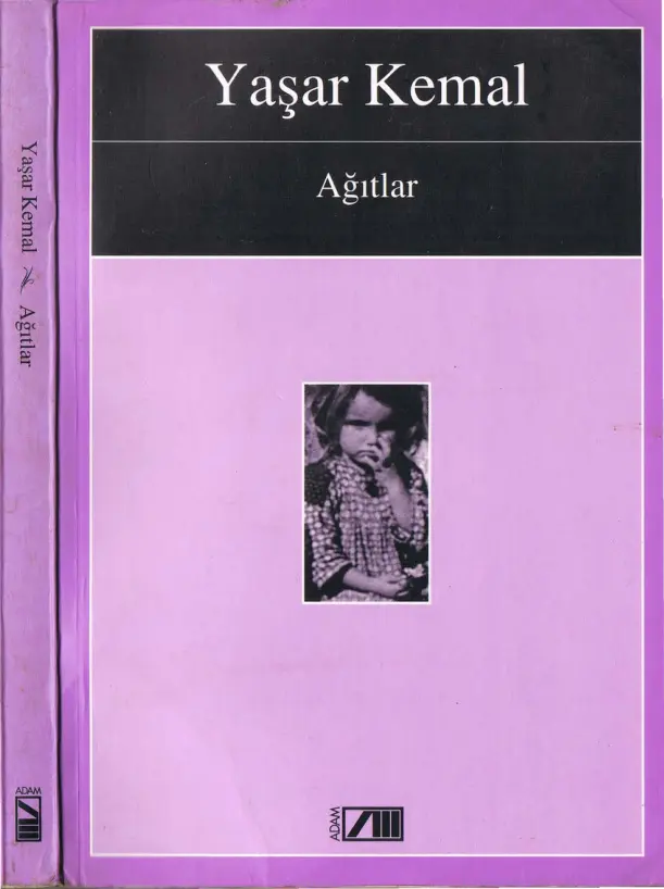 Yaşar Kemal Ağıtlar YKY Kitap Kapağı