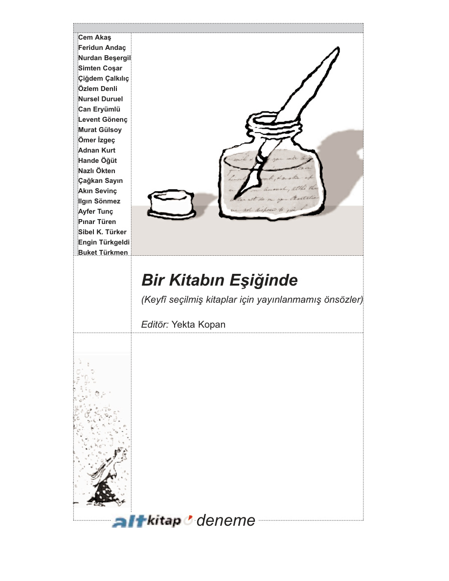 Bir Kitabın Eşiğinde PDF – Yekta Kopan