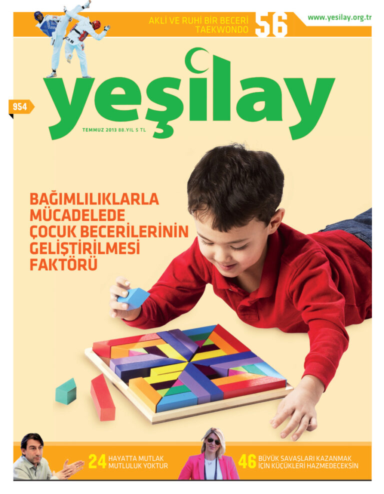 Yesilay Dergisi Temmuz 2013 Kitap Kapağı