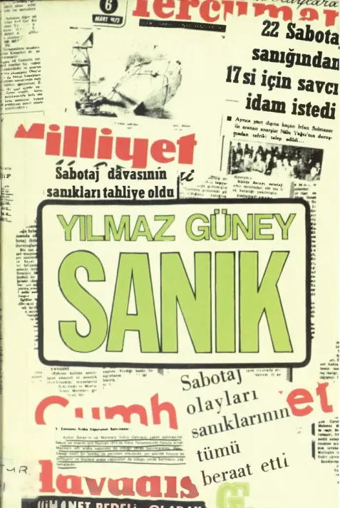 Yılmaz Güney Sanık Güney Yayınları Kitap Kapağı