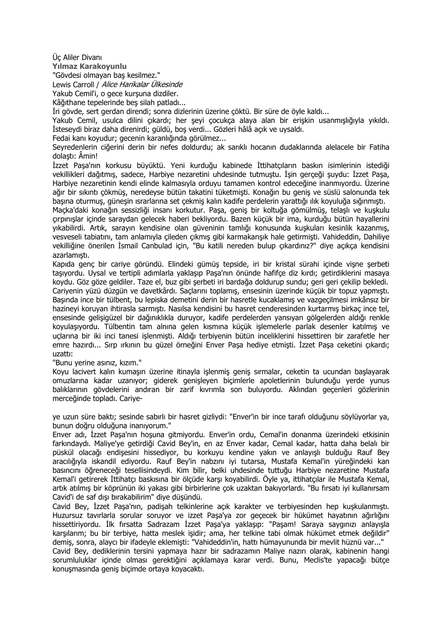 temp Yilmaz Karakoyunlu Uc Aliler Divani 1kitap1.com