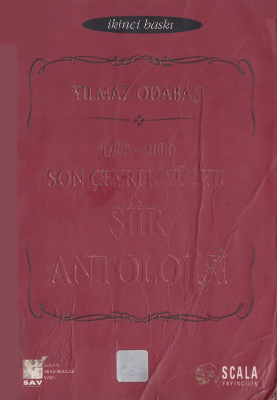 Son Çeyrek Yüzyıl Şiir Antolojisi PDF – Yılmaz Odabaşı (Derleyen)