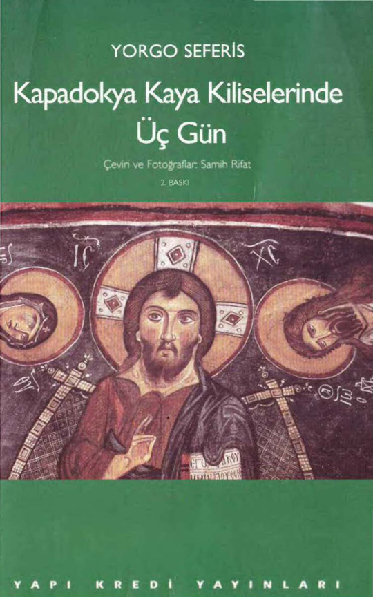 Kapadokya Kaya Kiliselerinde Üç Gün PDF – Yorgo Seferis