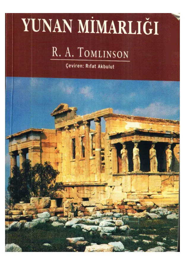 Yunan Mimarlığı PDF – R. A. Tomlinson