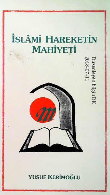 Islami Hareketin Mahiyeti PDF – Yusuf Kerimoğlu