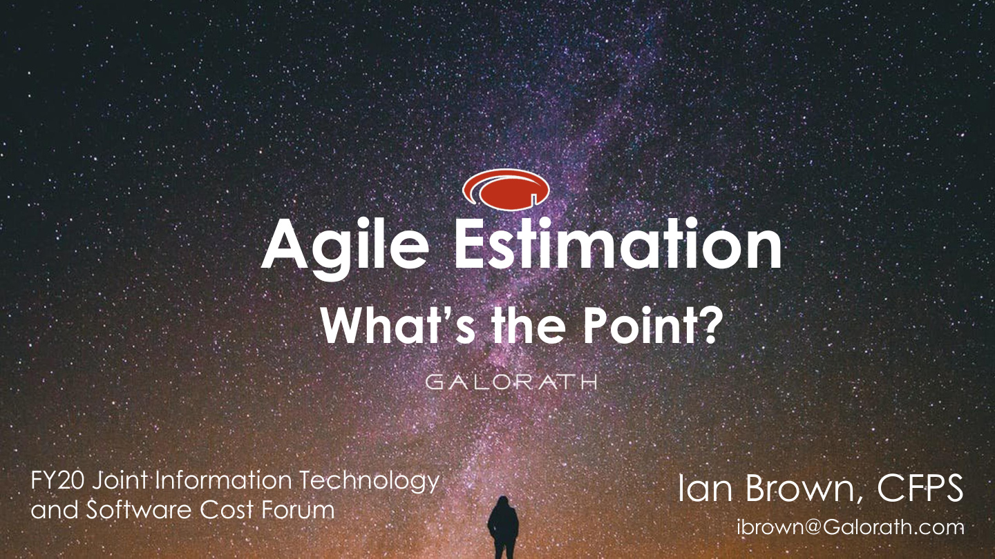 Agile Estimation: What’s the Point? PDF – Unknown