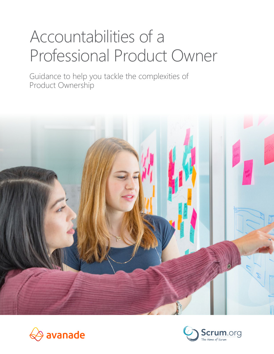 Avanade Scrum Professional Product Owner Guide PDF – Unknown / Avanade