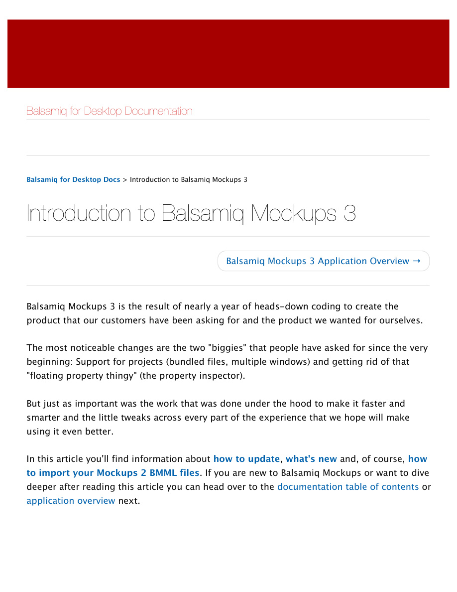 Balsamiq Mockups 3 Documentation PDF – Unknown / Balsamiq