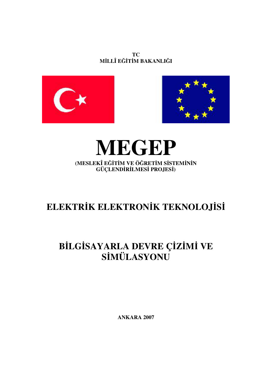 Bilgisayarlı Devre Çizimi ve Simülasyonu PDF – Kolektif