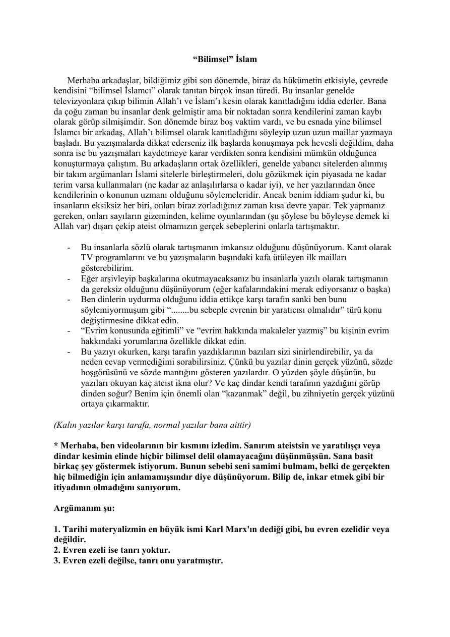 Bilimsel İslam PDF – Kolektif