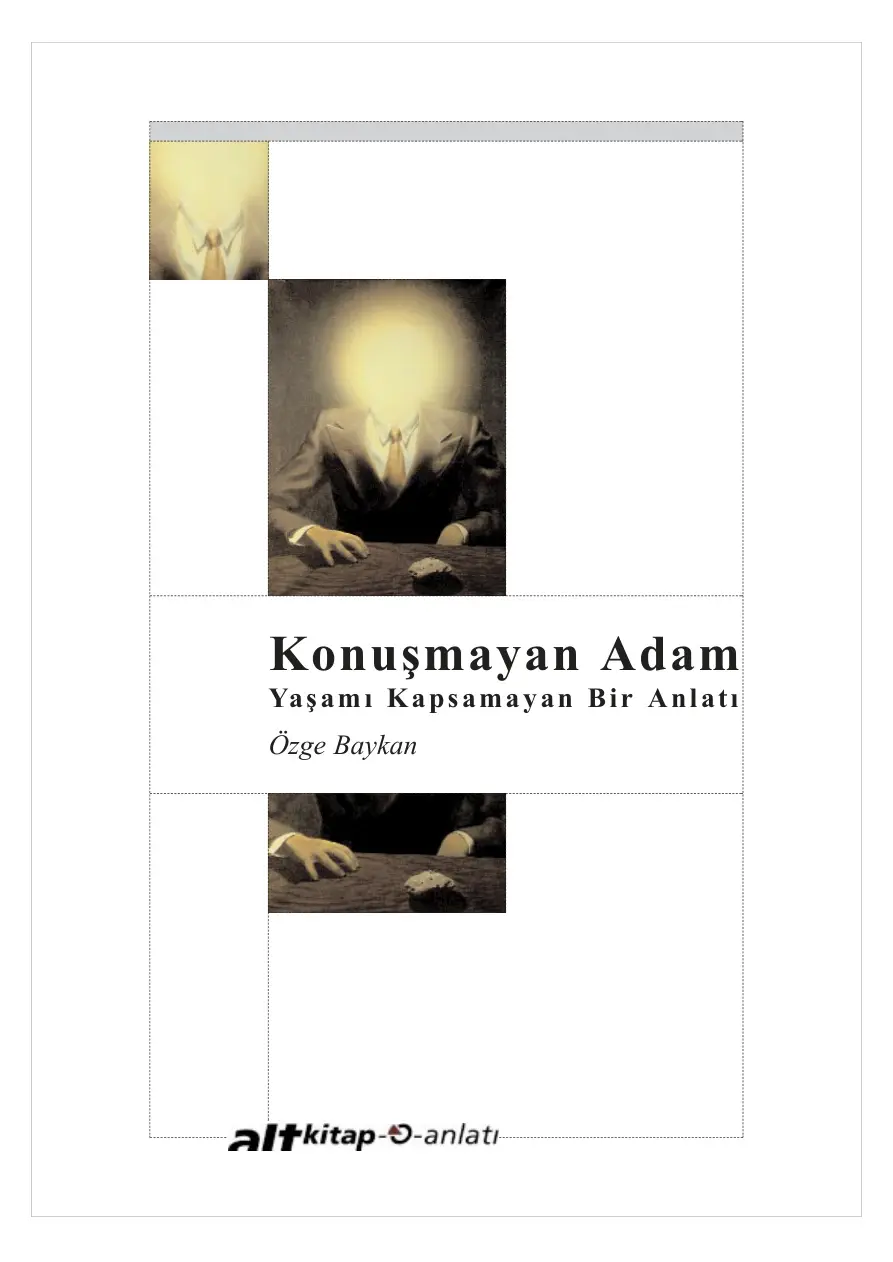 Konuşmayan Adam PDF – Özge Baykan