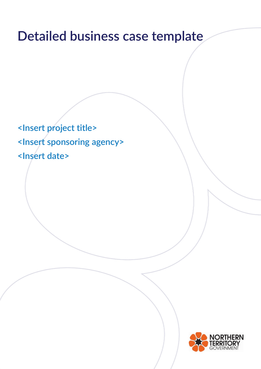 Detailed Business Case Template PDF – Unknown
