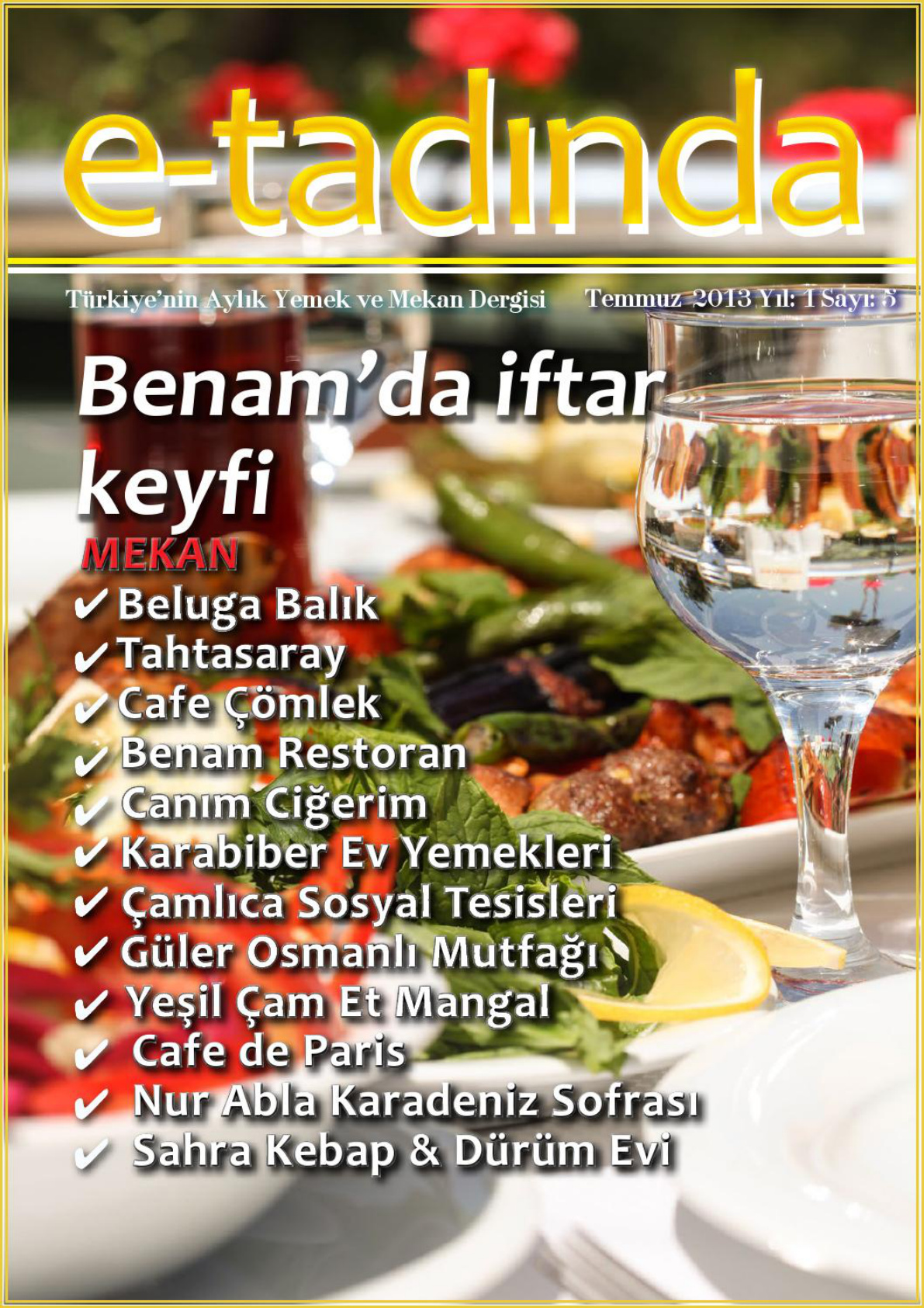 e-tadinda – Temmuz 2013 PDF – Kolektif