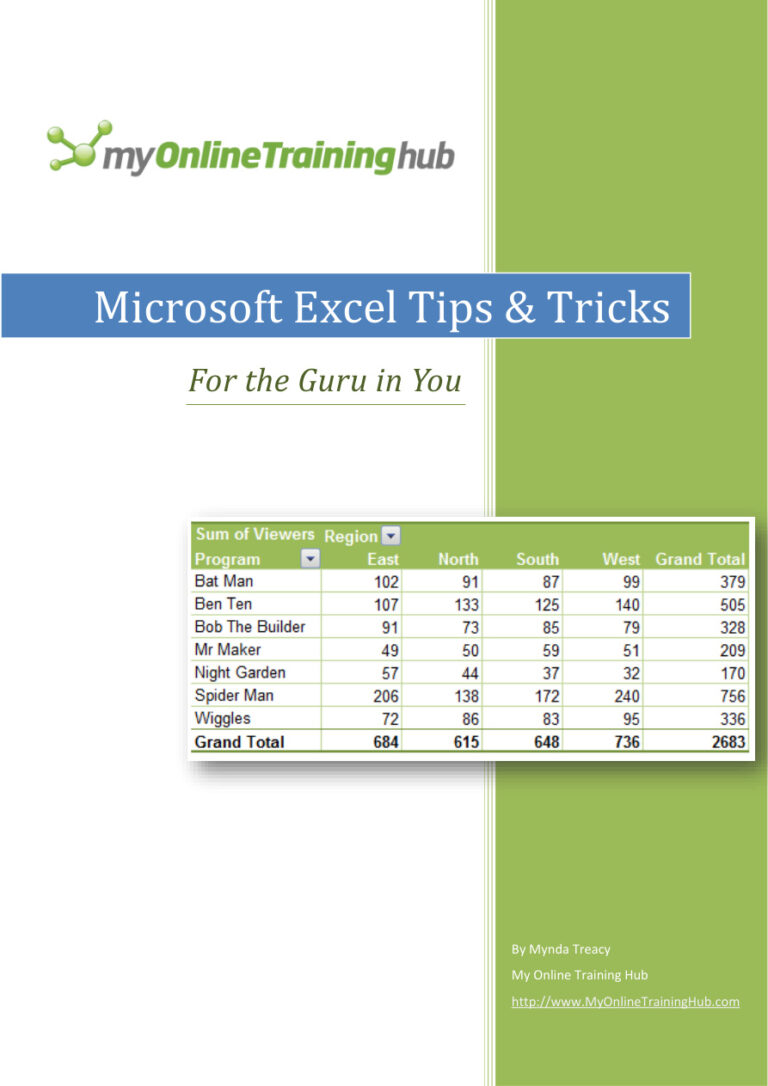 excel tipstricks e bookv1.1 Kitap Kapağı