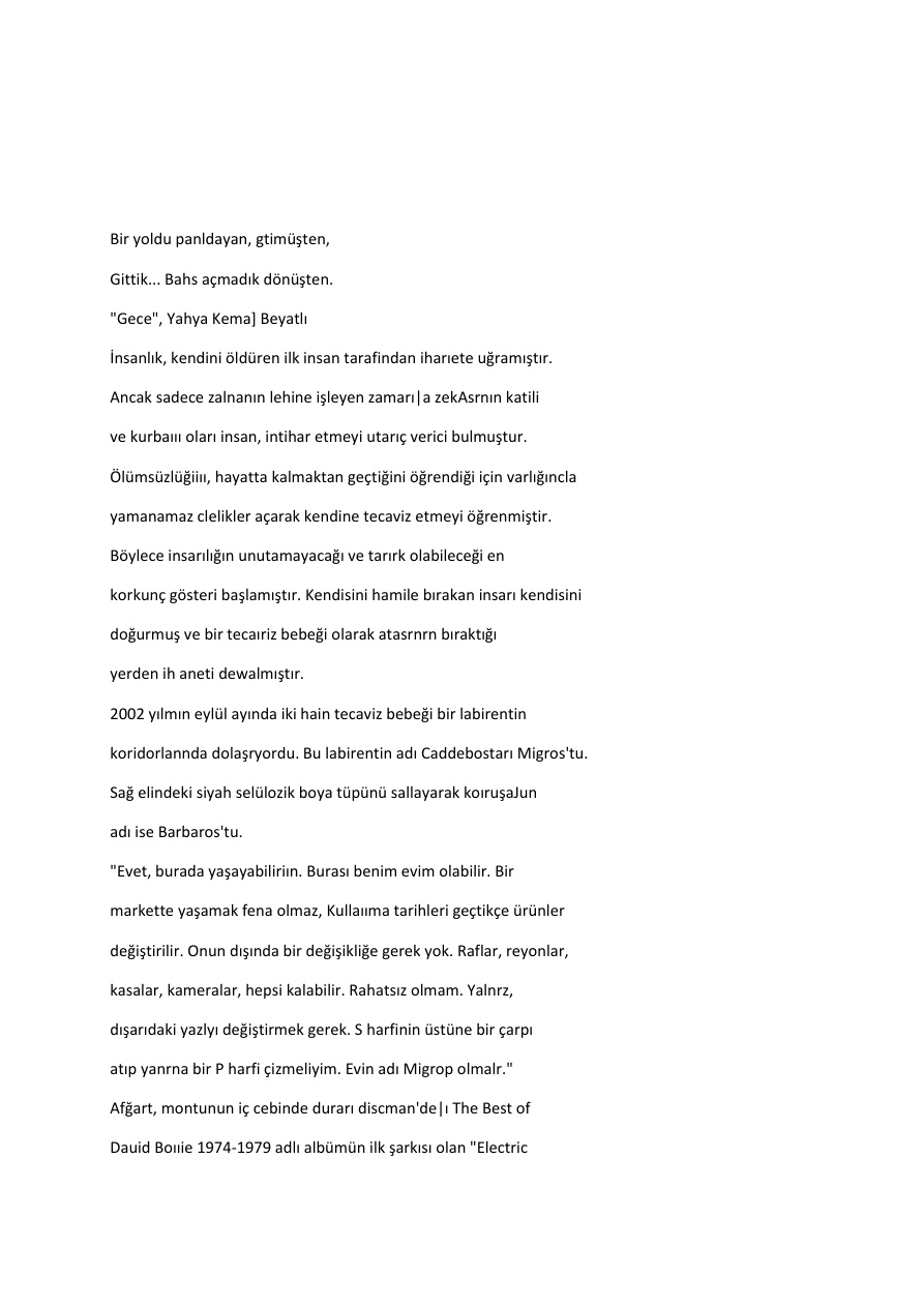 Piç PDF – Hakan Günday