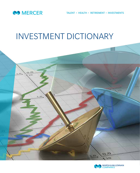 Mercer IC Dictionary PDF – Mercer