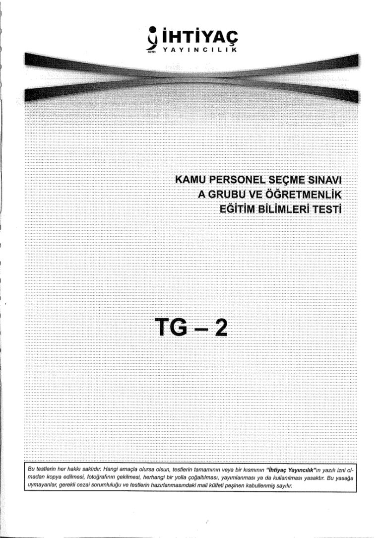 ihtiyaç 2 eb kpss Kitap Kapağı