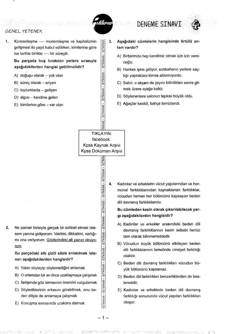 İstikrar 2016 TG 4 GYGK PDF – İstikrar Yayınları Komisyon
