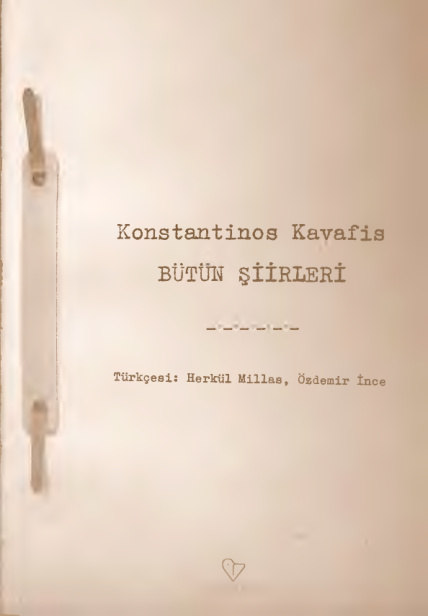 Bütün Şiirleri PDF – Konstantinos Kavafis