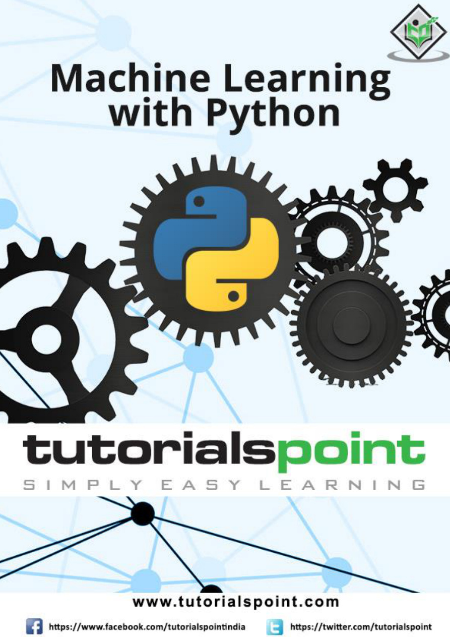 Machine Learning with Python Tutorial PDF – Unknown