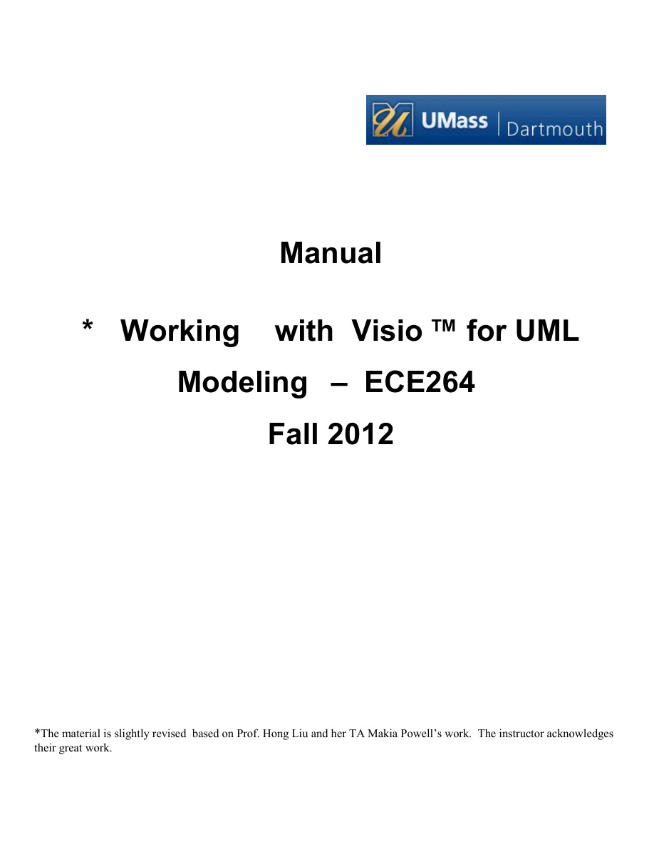 Working with Visio for UML Modeling PDF – Unknown