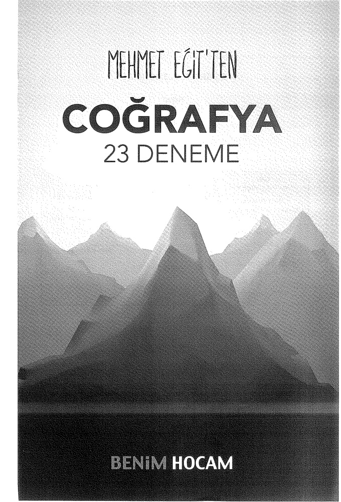 23 Deneme Coğrafya KPSS PDF – Mehmet Eğit
