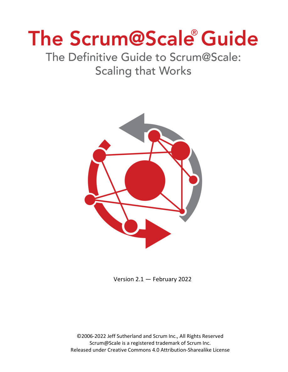 Official Scrum at Scale Guide PDF – Jeff Sutherland