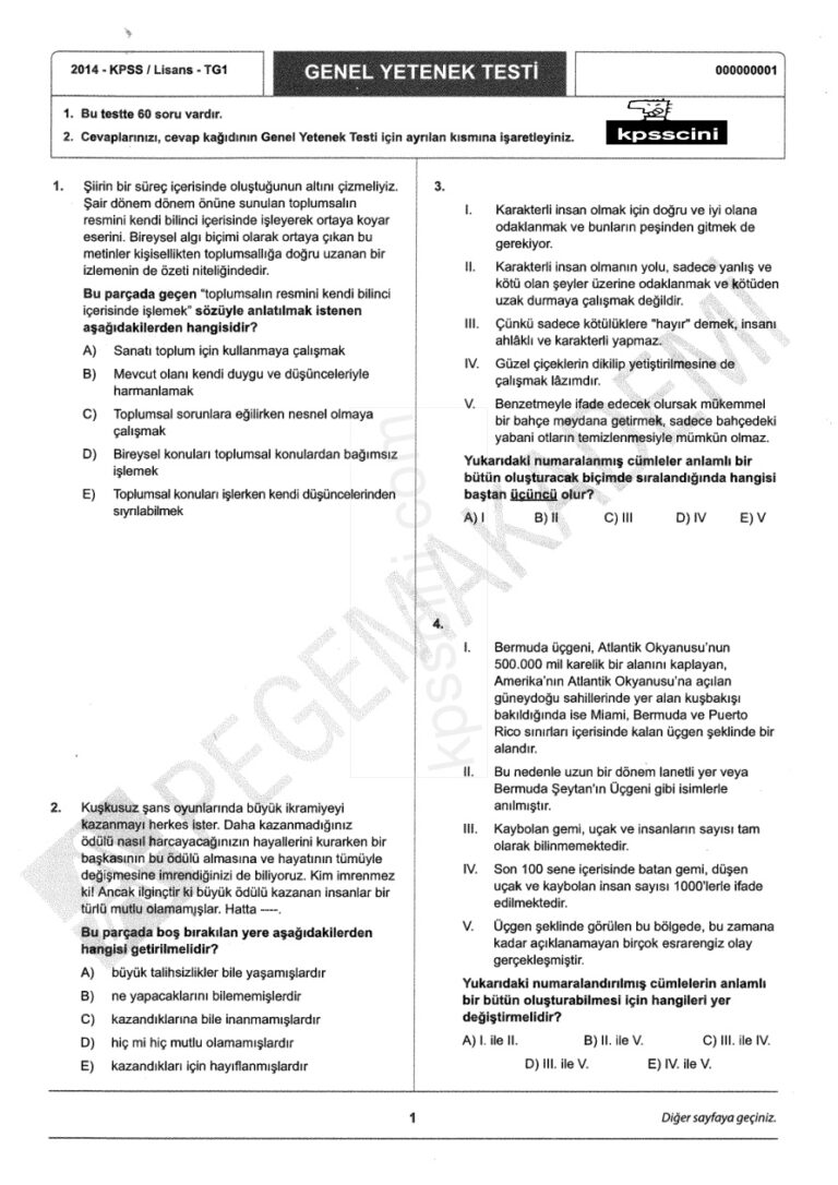 pegem tg1 gky Kitap Kapağı