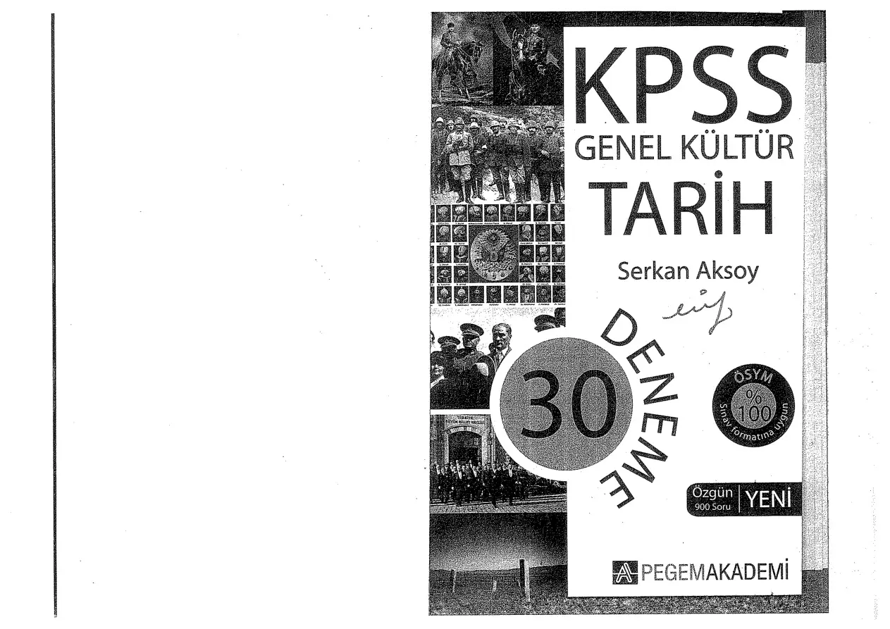 pegem2012-30TarihDenemesi PDF – Kolektif / Pegem