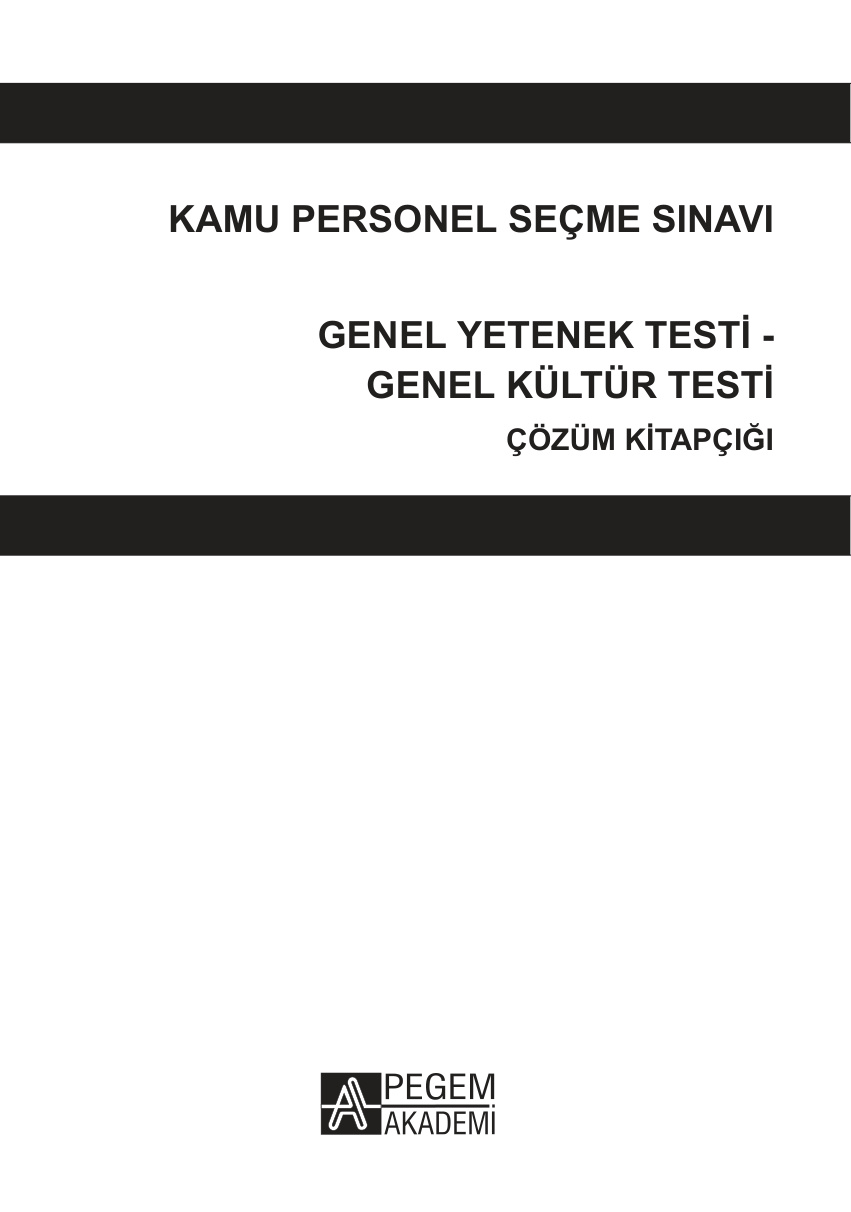 pegemcozum1 PDF – Kolektif / Pegem