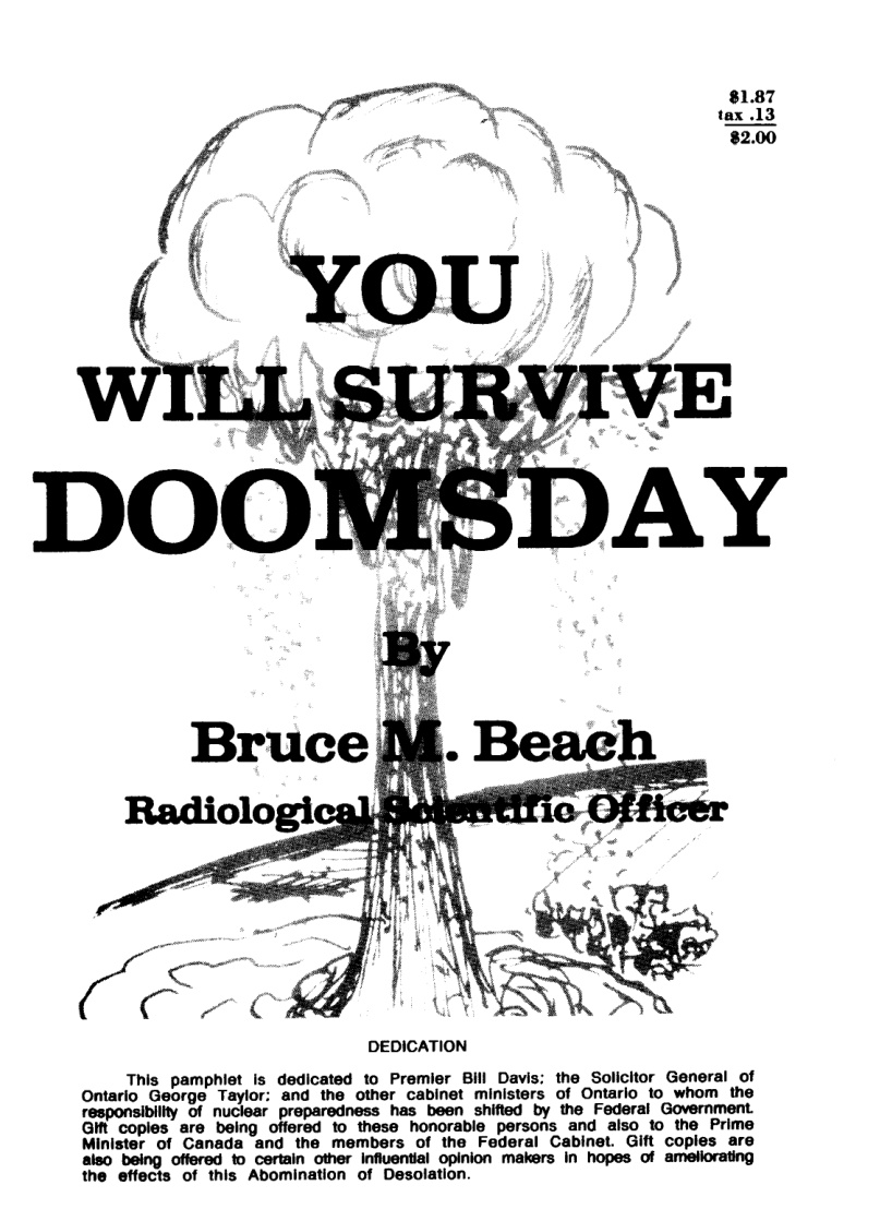 You Will Survive: Nuclear War Survival PDF – Bruce Beach