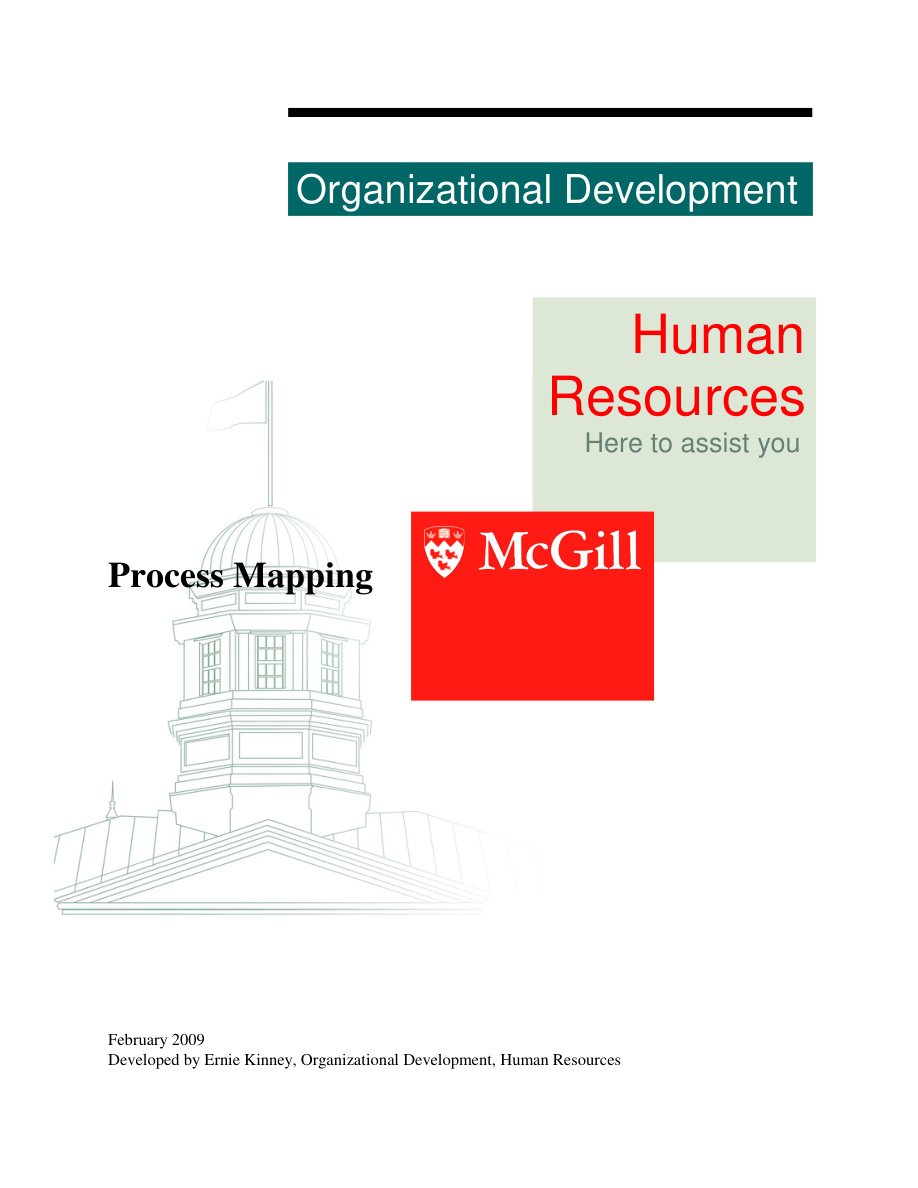 Process Mapping Manual PDF – Unknown