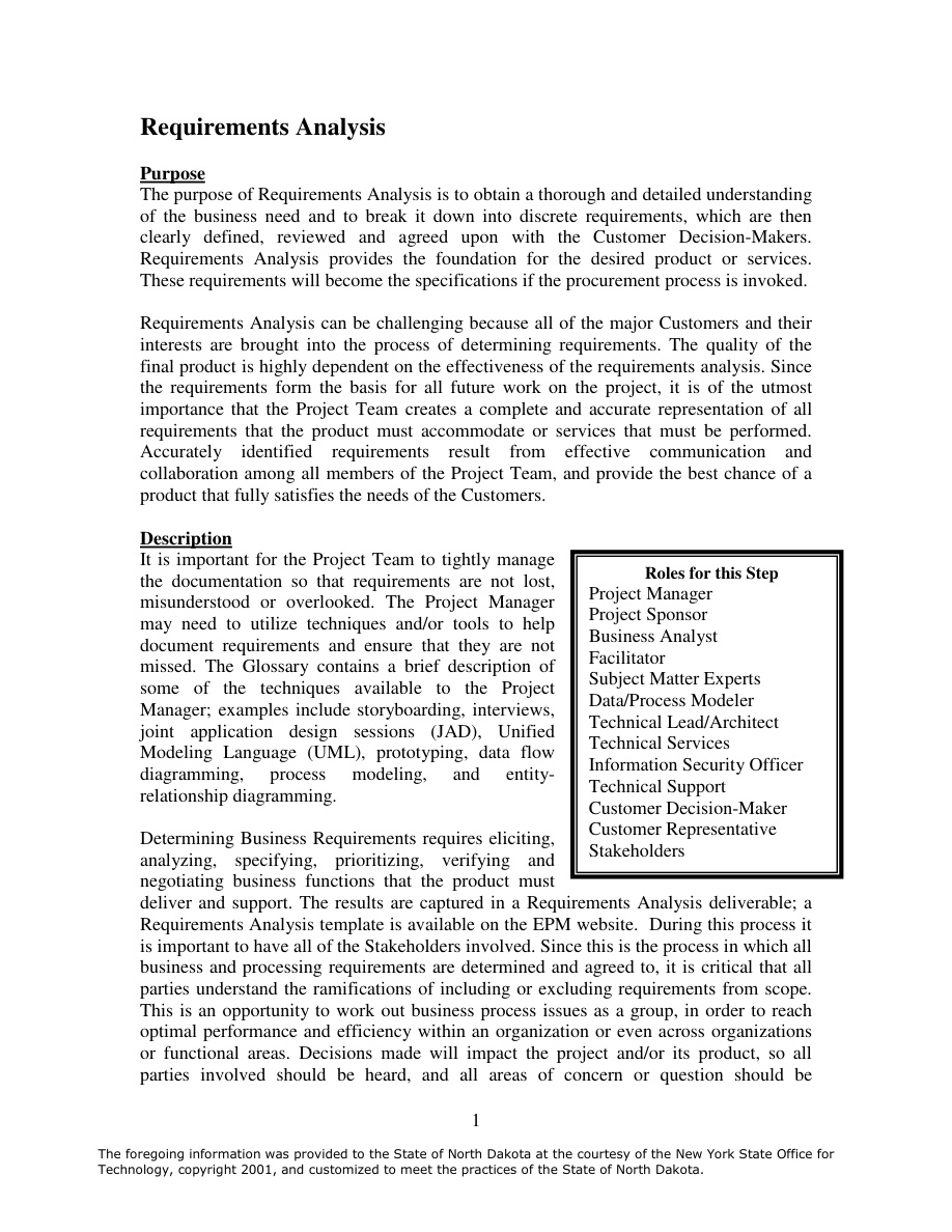 Requirements Analysis Guidebook PDF – Unknown
